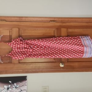 Pink Rose Flowy Dress